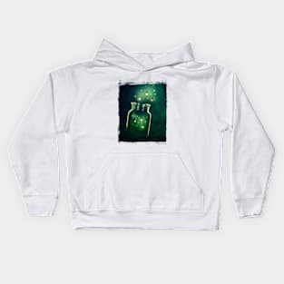 Green Fantasy Kids Hoodie